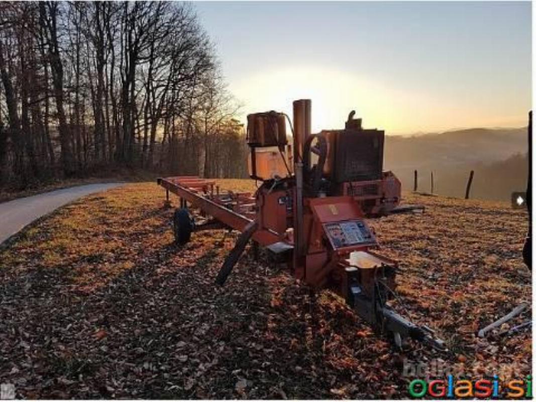 Mobilna tračna žaga za razrez hlodovine - Wood Mizer LT20