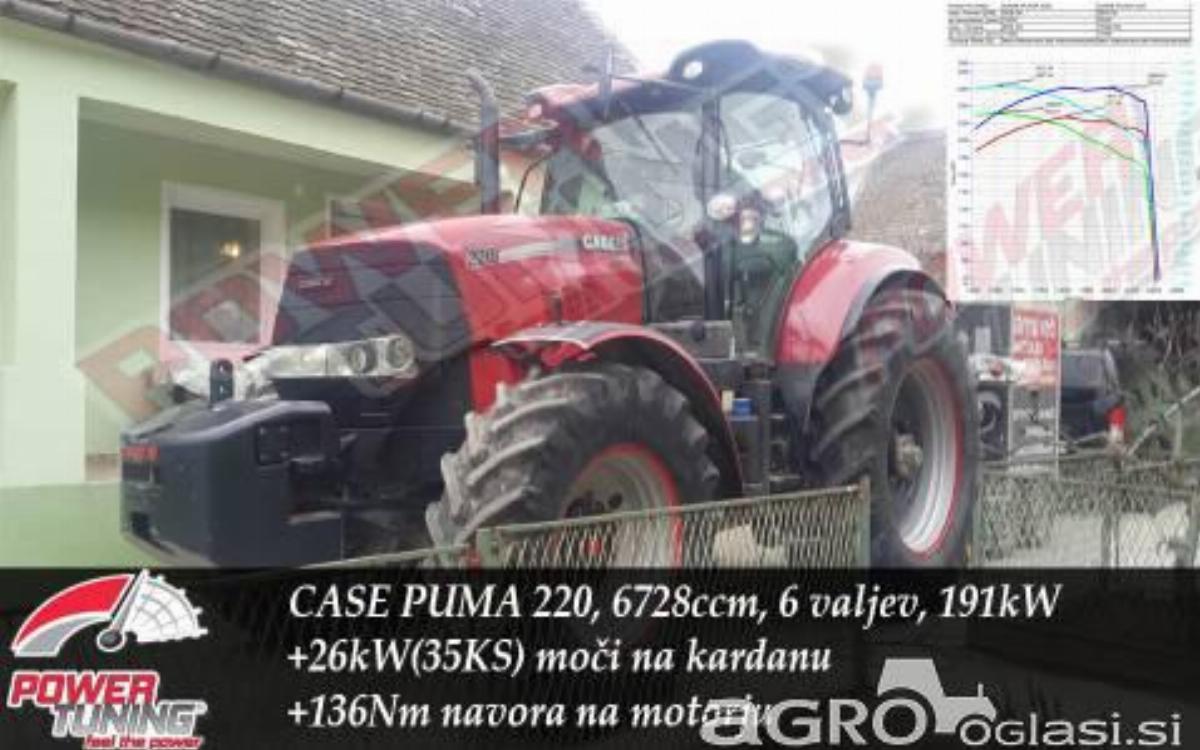 Čip tuning traktorja, remap traktorja večja moč in navor