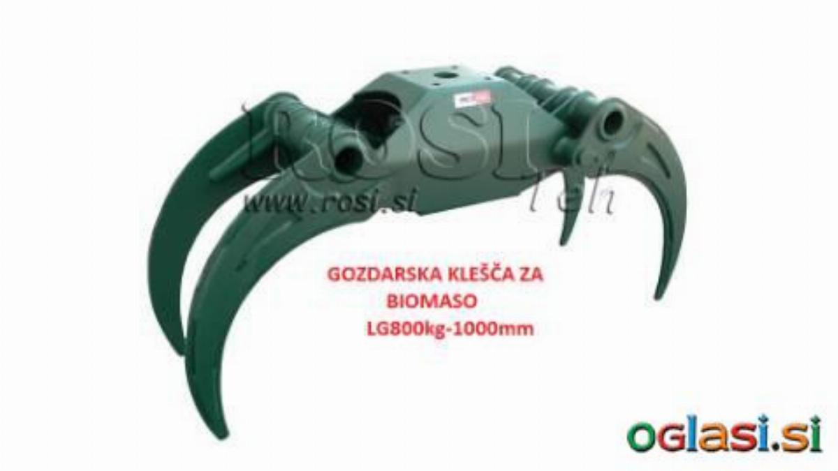 GOZDARSKA KLEŠČA ZA BIOMASO