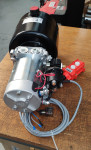 Mini hidravlični agregat za kiper 1,6 kW - 12V DC