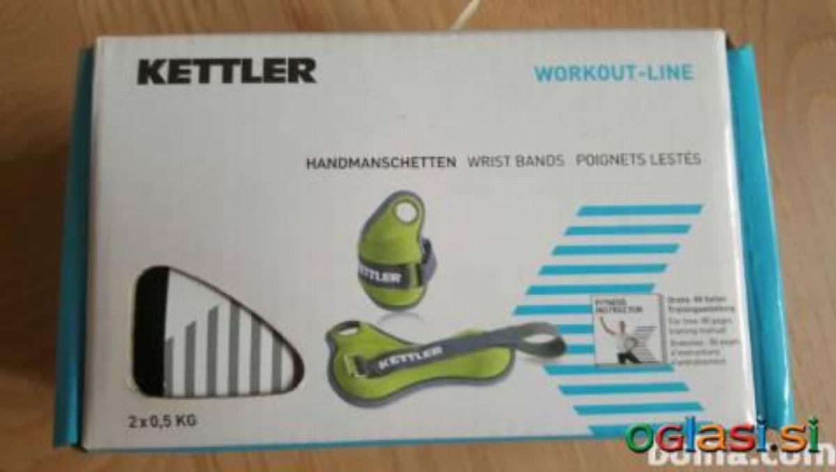 Kettler manšeta za roke, zelene barve 2 x 0.5 kg