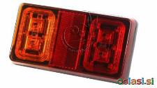 -LED ZADNJA LUČ 3 FUNKCIJE 12V-24V KOMBINIRANA