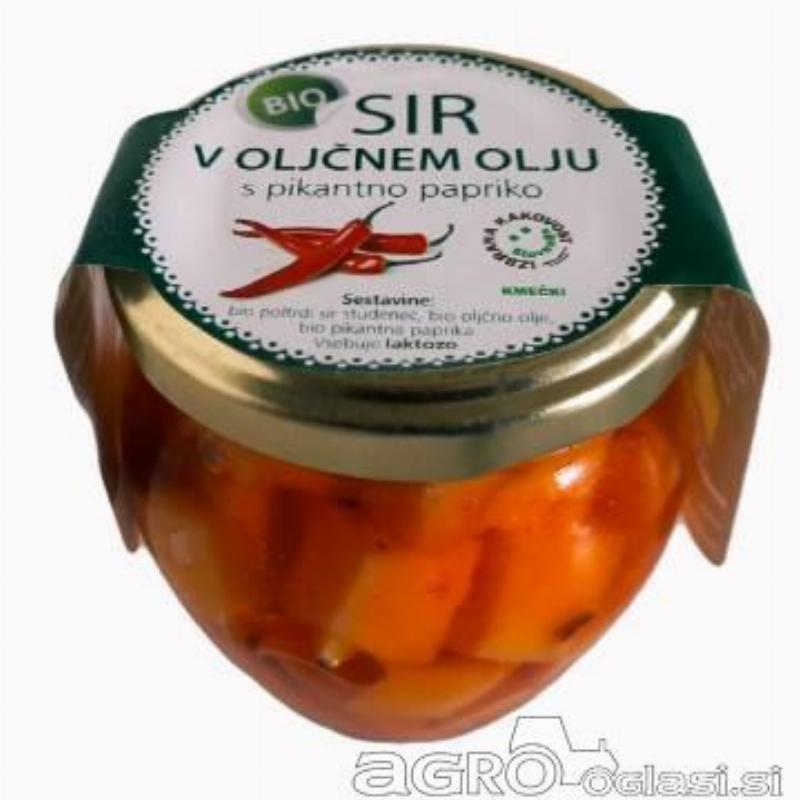 Bio poltrdi sir Studenec v oljčnem olju z dodatki