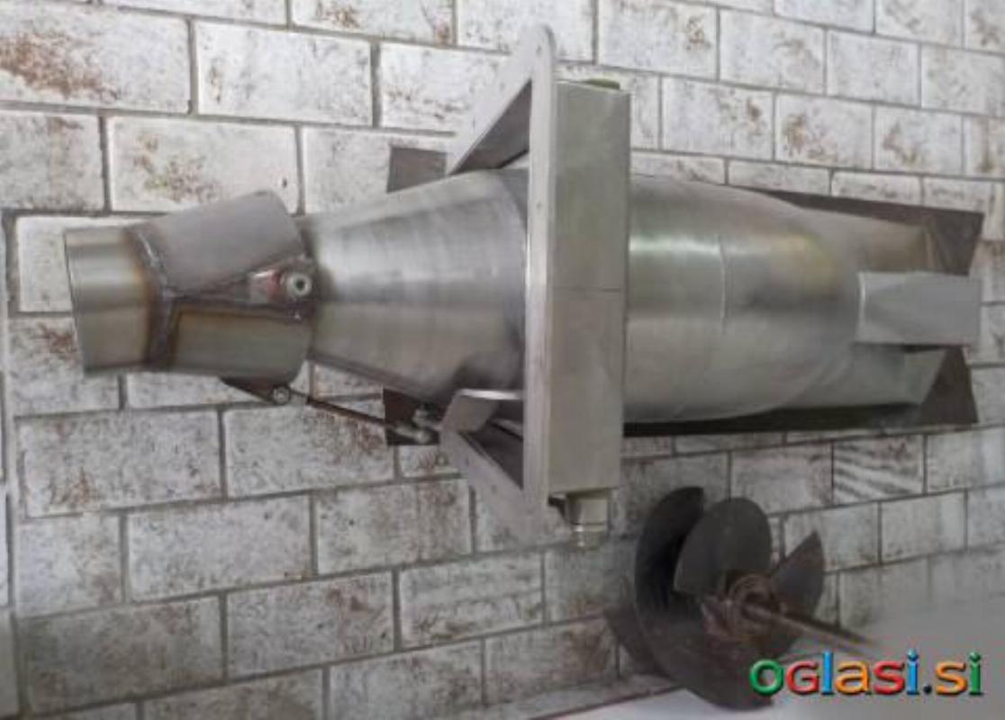 Jet turbina za plovilo do 200 kW