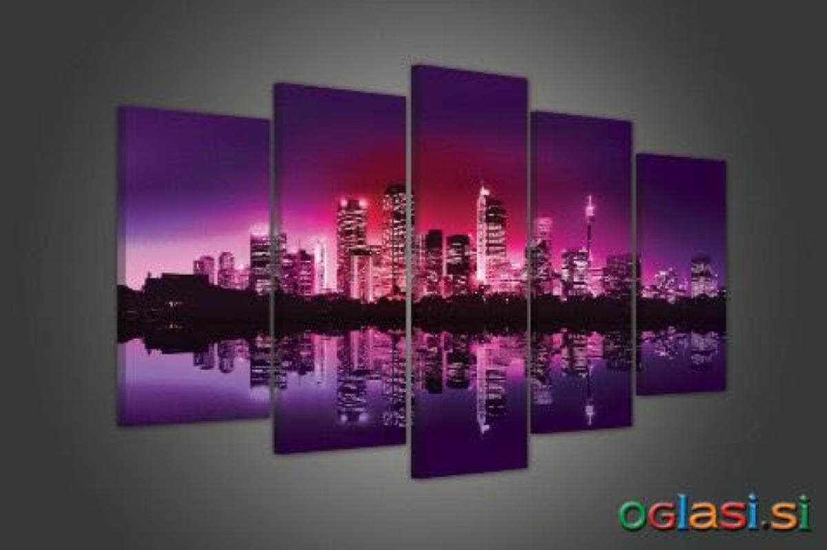 Canvas stenska slika New York XXL