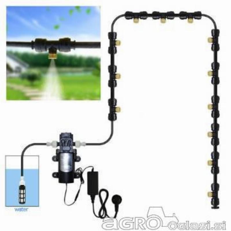 Sistem za hlajenje z vodno meglico