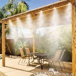 Sistem za hlajenje z vodno meglico