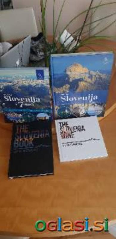 4 RAZLIČNE KNJIGE O SLOVENIJI