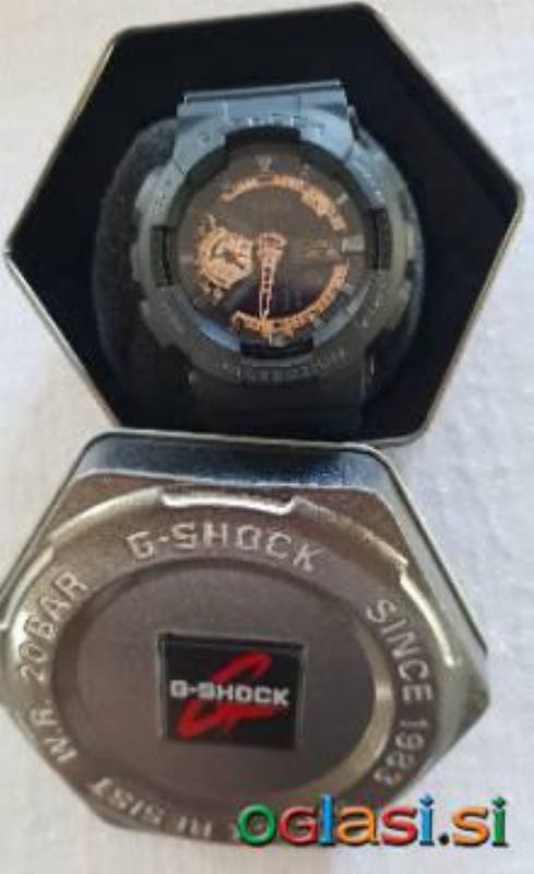 CASIO-G-SHOCK nova ura, zlato črna
