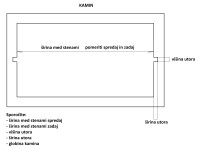 Mreža za kamin - žar