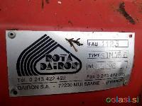 Reverzna freza za ukopavanje Rotadairon za motokultivator Goldoni