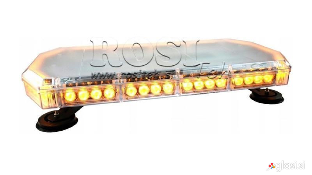 LED MAGNETNA STROBOSKOBSKA ROTACIJSKA LUČ 56 LED