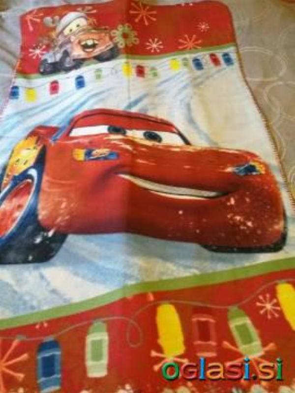 Otroška dekica, odejica Strela McQueen (90 x 160 cm)