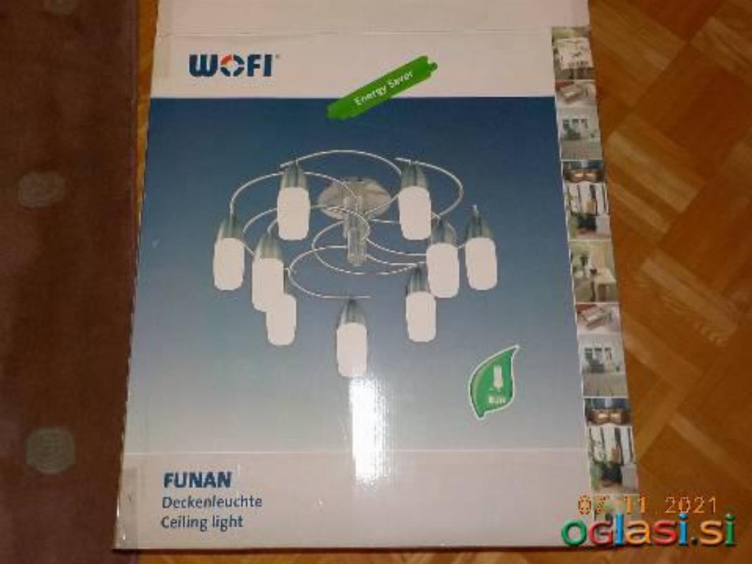 Stropna svetilka WOFI INOX
