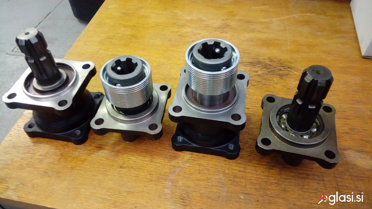 Kardanski nastavki za hidravlične črpalke