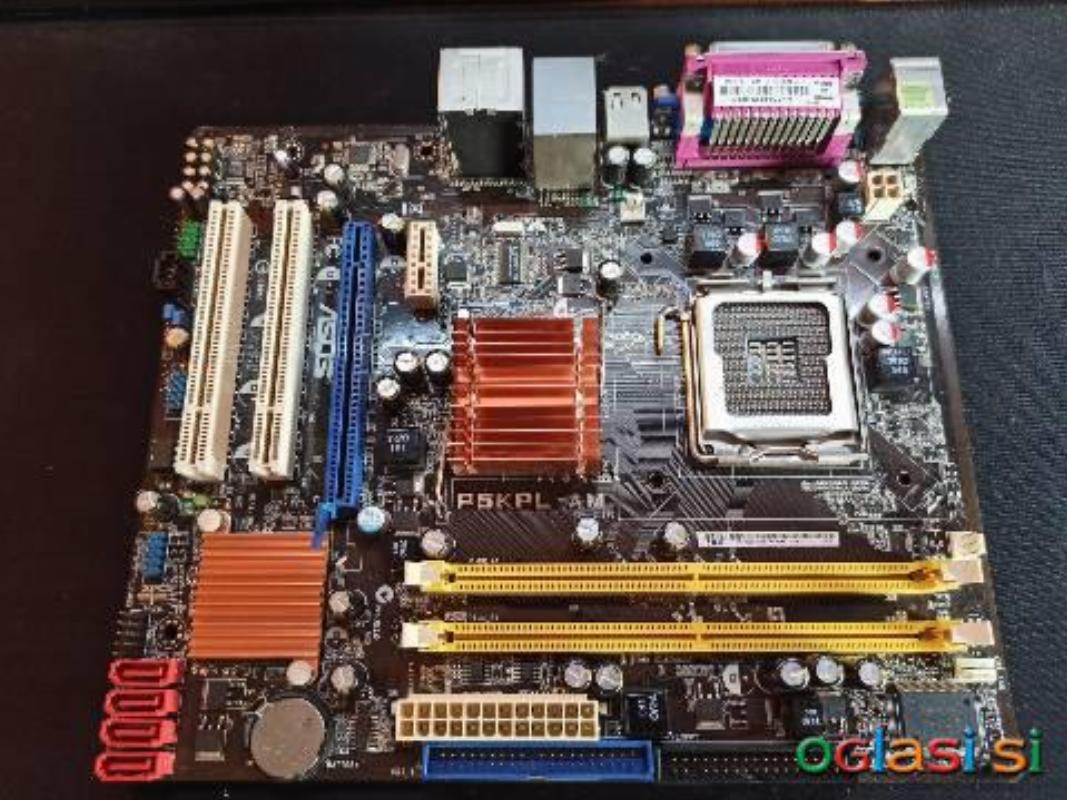 Matična plošča Asus P5KPL-AM (v okvari)