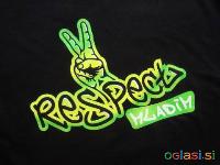 Dekliška T-majica -Respect mladim-, S, XS, nova