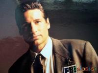 Slika David Duchovny z avtogramom (reprint) The X-FILES, iz leta 1995