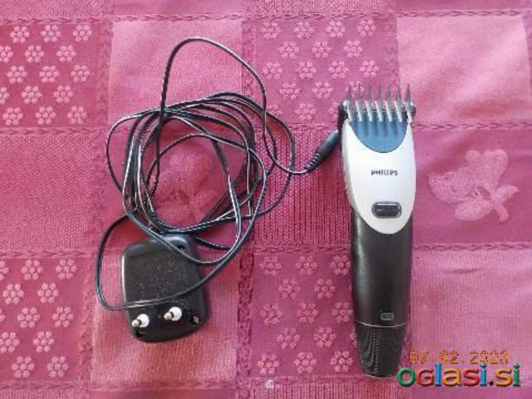 Strižnik las Philips z nastavli