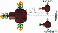 KOTNI REDUKTOR PTO-R20T 1:2 (25HP-18kW)