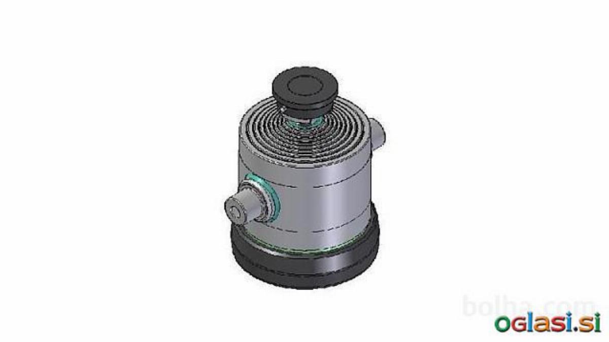 KIPER CILINDRI STANDARD-KROGLA / 9 STOPENJ (32 ton)