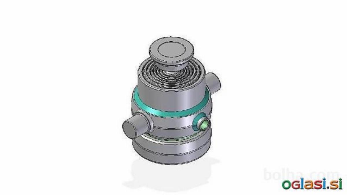 KIPER CILINDRI STANDARD-KROGLA / 7 STOPENJ (10 ton)