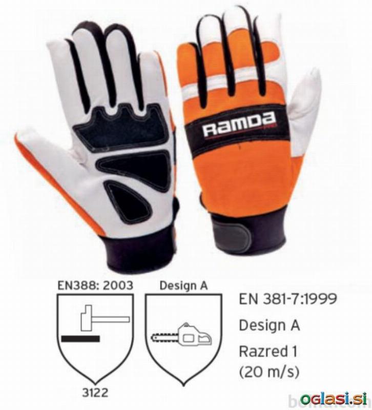 - ZAŠČITNE GOZDARSKE ROKAVICE