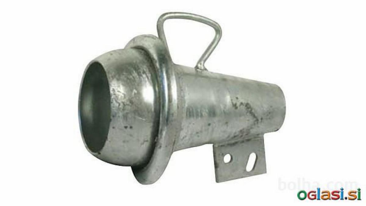 -Pocinkana moška sklopka z ravno zožitvijo