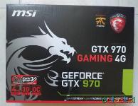 Grafična kartica MSI GTX 970 GAMING 4G GEFORCE
