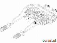 Hidravlični krmilni blok za gozdarsko prikolico - max. pretok 60 lit/min