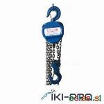 Verižno dvigalo različnih dimenzij: 1t, 3m; 2t, 3m; 3t, 3m; 5t, 3m;