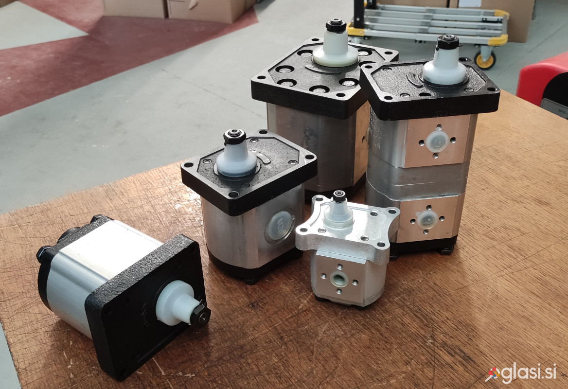 Zobniške hidravlične črpalke velikosti Gr.1, Gr.2 in Gr.3