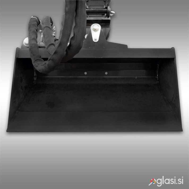 Žlica 60cm ±45° vrtljiva za mini bager Jansen MB-1500MB-1000