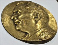 Josip Broz Tito - relief iz medenine