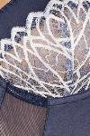 KORZET Passion Fleur Navy Blue 