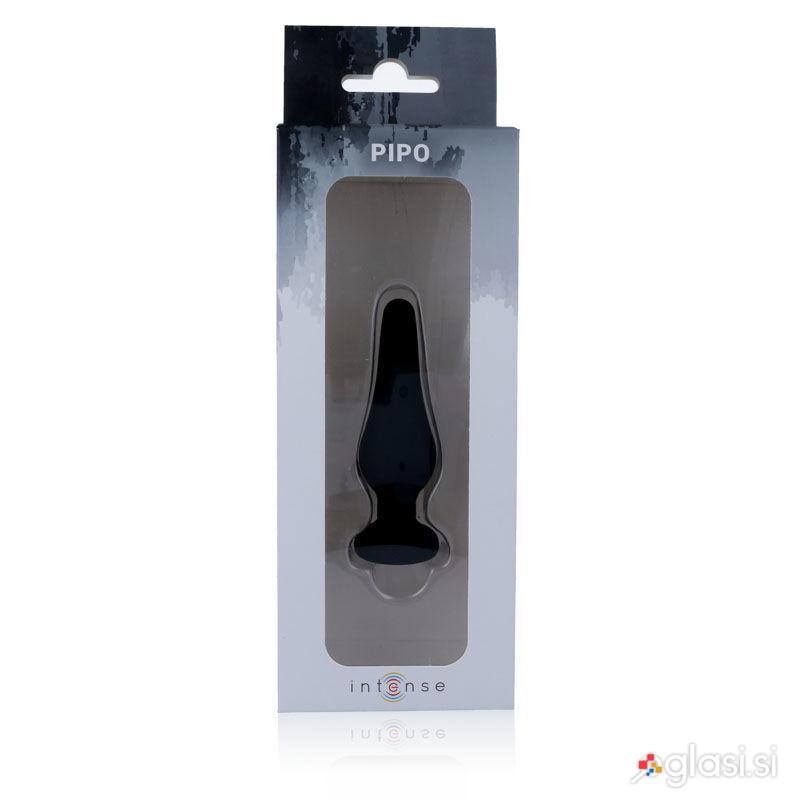 ANALNI ČEP Intense Silicone Pipo Black