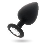 ANALNI ČEP Intense Shelki Black Medium 