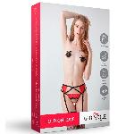 PAS ZA NOGAVICE Le Frivole 04978 Red/Black