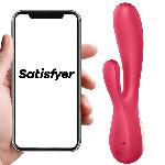 VIBRATOR RABBIT Satisfyer Mono Flex Red