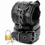 OKOVI ZA GLEŽNJE Darkness With Fur And Padlock