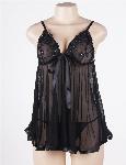 NEGLIŽE Ohyeah E20731 Black