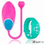 VIBRACIJSKI JAJČEK Wearwatch Watchme Fuchsia/aquamarine