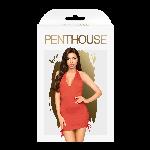 OBLEKICA Penthouse Earth-Shaker Red