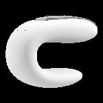 VIBRATOR ZA PARE Satisfyer Partner Double Fun White