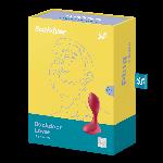 VIBRACIJSKI ANALNI ČEP Satisfyer Backdoor Lover Red