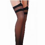 NOGAVICE Passion ST002 Black (17 DEN)