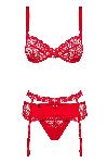 KOMPLET Obsessive Heartina Red