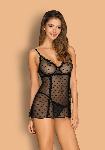 NEGLIŽE Obsessive Astralya Star Print Black