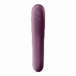 KLITORALNI STIMULATOR Satisfyer Dual Kiss Wine Red