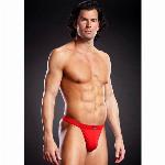 TANGA HLAČKE Performance Microfibra Red 